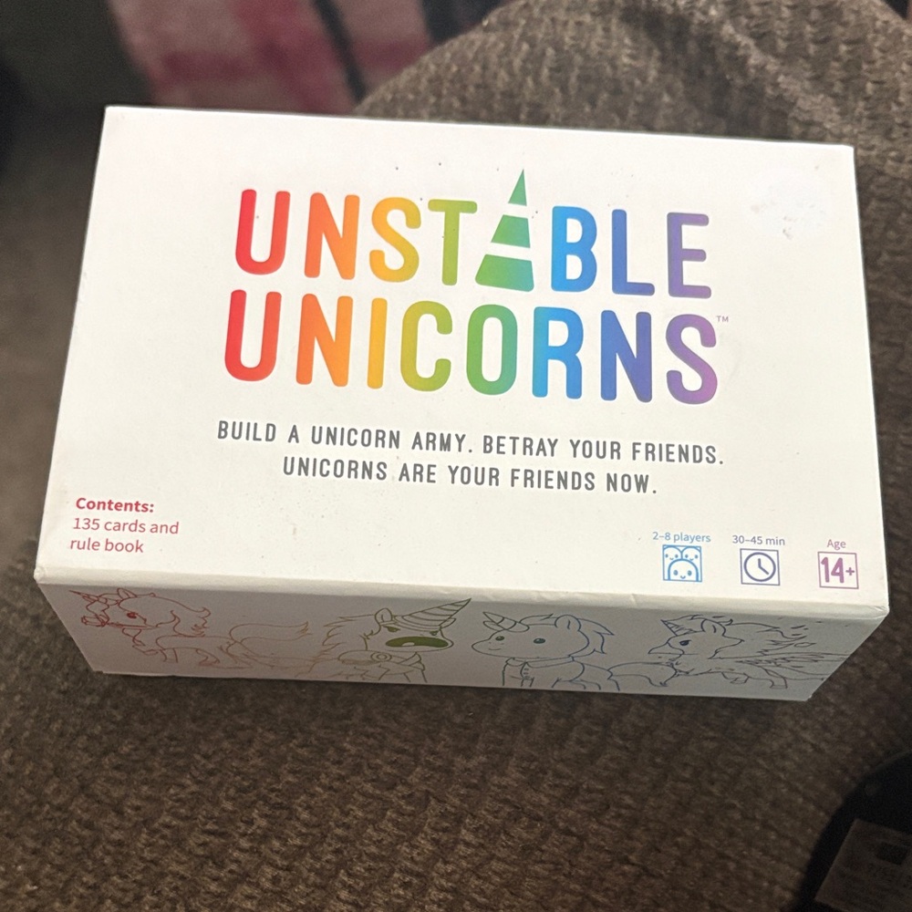 Unstable Unicorns Card Game - Multicolor